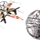 Illustration for article titled Pilot This X-wing Drone to Shoot Down an Auto-Hovering Death Star That Fires Right Back